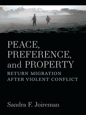 cover image of Peace, Preference, and Property